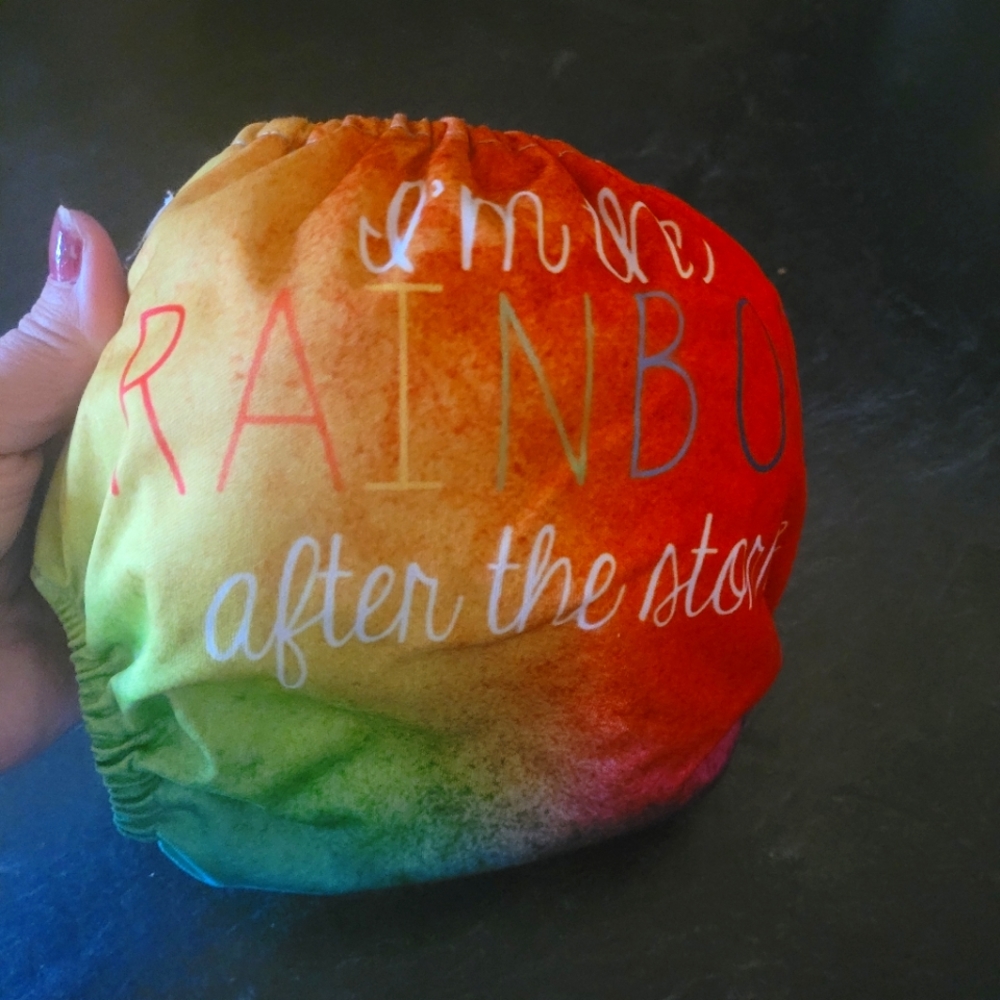 Rainbow baby diaper